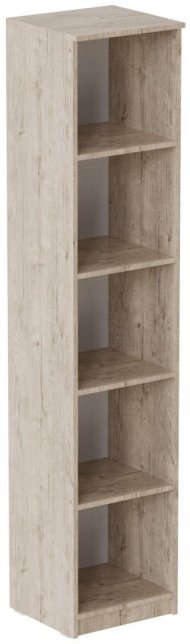 Пенал Анжело Ferrum-decor на 5 полиць 1900x400x380 ДСП Дуб Сан-Марино 16 мм (FRD-104900)