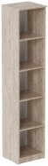 Пенал Анжело Ferrum-decor на 5 полиць 1900x400x380 ДСП Дуб Сан-Марино 16 мм (FRD-104900)