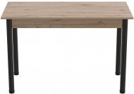 Стіл кухонний Ferrum-decor Беніта 75x120x80 Чорний ДСП Сан-Марино 16мм (FRD-105649) Стіл кухонний Ferrum-decor Беніта 75x120x80 Чорний ДСП Сан-Марино 16мм (FRD-105649)