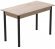 Стіл кухонний Ferrum-decor Беніта 75x120x80 Чорний ДСП Сан-Марино 16мм (FRD-105649)