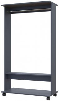 Гардеробна стійка Doros Д2 85х41,6х150 см Графіт (DRS-011423)