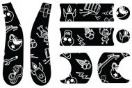 Стікери Stickers Liki B&W Cool Sketch SP555-99-022-000