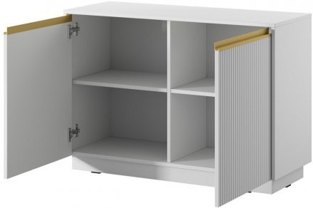 Комод Perfect Home Роял / Royal K104 2-дверний Білий (PFH-091290)