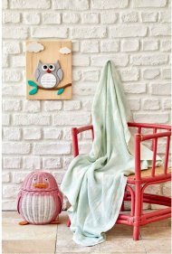 Дитяче покривало піке Baby star yesil зелений 80х120 svt-2000022253789