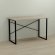 Письмовий стіл Ferrum-decor Дейв 76x120x60 чорний ДСП Дуб Сонома 32мм (FRD-101979)