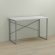 Письмовий стіл Ferrum-decor Дейв 76x140x60 сірий ДСП Біле 32мм (FRD-102383)