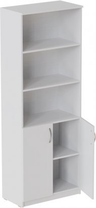 Шафа Анжело Ferrum-decor на 5 полиць з 2 дверима 1900x800x380 ДСП Біле 16 мм (FRD-105061) Шафа Анжело Ferrum-decor на 5 полиць з 2 дверима 1900x800x380 ДСП Біле 16 мм (FRD-105061)
