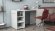 Стіл-тумба трансформер Смарт 1/1 Ferrum-decor 750x1450x500 ДСП Бетон 16 мм (FRD-105073)