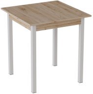 Стіл кухонний Ferrum-decor Дієго 75x70x70 Білий ДСП Сан-Марино 16мм (FRD-105650) Стіл кухонний Ferrum-decor Дієго 75x70x70 Білий ДСП Сан-Марино 16мм (FRD-105650)