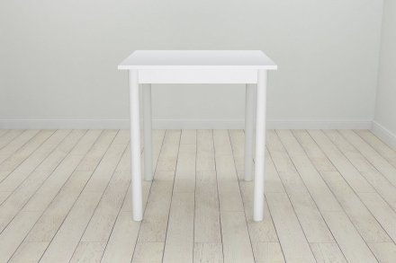 Стіл кухонний Ferrum-decor Агата 75x70x70 Білий ДСП Біле 16мм (FRD-106239) Стіл кухонний Ferrum-decor Агата 75x70x70 Білий ДСП Біле 16мм (FRD-106239)