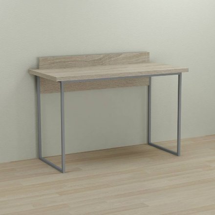 Письмовий стіл Ferrum-decor Скай 76x140x70 сірий ДСП Дуб Сонома 32мм (FRD-101587)