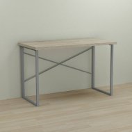 Письмовий стіл Ferrum-decor Дейв 76x140x60 сірий ДСП Дуб Сонома 32мм (FRD-102384)