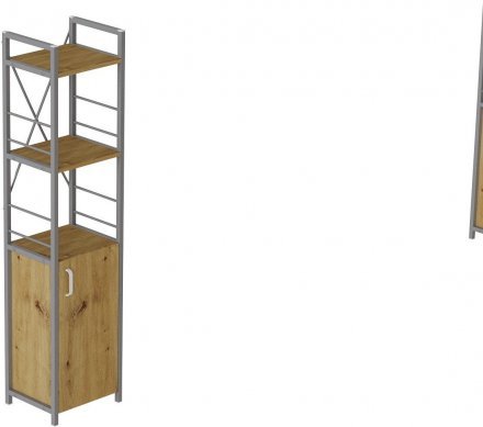 Етажерка 3/34 Ferrum-decor Серії Конект із тумбою 144x34x28 Сірий ДСП Артизан (FRD-104440) Етажерка 3/34 Ferrum-decor Серії Конект із тумбою 144x34x28 Сірий ДСП Артизан (FRD-104440)