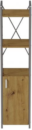 Етажерка 3/34 Ferrum-decor Серії Конект із тумбою 144x34x28 Сірий ДСП Артизан (FRD-104440) Етажерка 3/34 Ferrum-decor Серії Конект із тумбою 144x34x28 Сірий ДСП Артизан (FRD-104440)