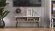 Тумба під ТВ Невада Ferrum-decor 45x100x38 Чорний метал ДСП Дуб Сонома 16 мм (FRD-106722)