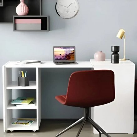 Стіл-тумба трансформер Смарт 1/2 Ferrum-decor 750x1450x600 ДСП Біле 16 мм (FRD-105074) Стіл-тумба трансформер Смарт 1/2 Ferrum-decor 750x1450x600 ДСП Біле 16 мм (FRD-105074)