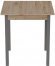 Стіл кухонний Ferrum-decor Дієго 75x70x70 Сірий ДСП Сан-Марино 16мм (FRD-105651)