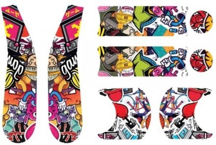 Стікери Stickers Liki Sticker Bomb SP555-99-021-000