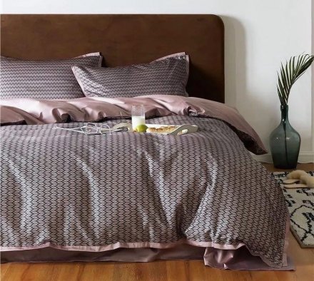 Комплект постільної білизни Стильна геометрія 200х230 см Комплект постільної білизни Стильна геометрія 200х230 см