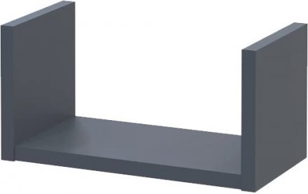 Комплект полиць Doros Філ Графіт 3 шт. 30/45/60х15х15 (DRS-011790) Комплект полиць Doros Філ Графіт 3 шт. 30/45/60х15х15 (DRS-011790)