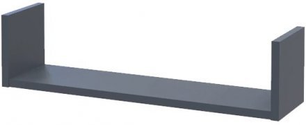 Комплект полиць Doros Філ Графіт 3 шт. 30/45/60х15х15 (DRS-011790) Комплект полиць Doros Філ Графіт 3 шт. 30/45/60х15х15 (DRS-011790)