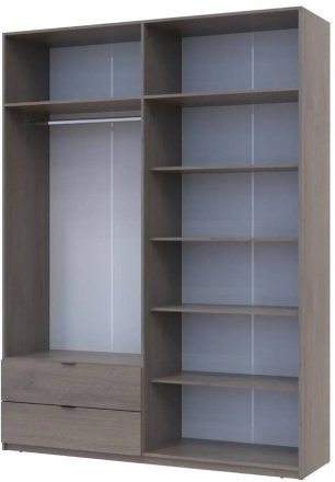 Шафа розпашна з антресоллю Doros Лукас 180х50х240 см Канноло (DRS-011882) Шафа розпашна з антресоллю Doros Лукас 180х50х240 см Канноло (DRS-011882)