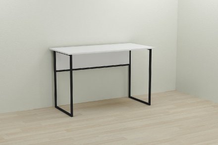 Письмовий стіл Ferrum-decor Коді 75x120x60 чорний ДСП Біле 16мм (FRD-103741) Письмовий стіл Ferrum-decor Коді 75x120x60 чорний ДСП Біле 16мм (FRD-103741)