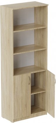 Шафа Анжело Ferrum-decor на 5 полиць з 2 дверима 1900x800x380 ДСП Дуб Сонома 16 мм (FRD-105064)