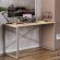 Письмовий стіл Ferrum-decor Серії Конект 75x120x600 сірий ДСП Дуб Артизан 16мм (FRD-104215)