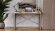 Письмовий стіл Ferrum-decor Серії Конект 75x120x600 сірий ДСП Дуб Артизан 16мм (FRD-104215)