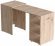 Стіл-тумба трансформер Смарт 1/2 Ferrum-decor 750x1450x600 ДСП Дуб Сан-Марино 16 мм (FRD-105075)