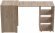 Стіл-тумба трансформер Смарт 1/2 Ferrum-decor 750x1450x600 ДСП Дуб Сан-Марино 16 мм (FRD-105075)