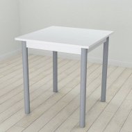 Стіл кухонний Ferrum-decor Агата 75x70x70 Сірий ДСП Біле 16мм (FRD-106242) Стіл кухонний Ferrum-decor Агата 75x70x70 Сірий ДСП Біле 16мм (FRD-106242)