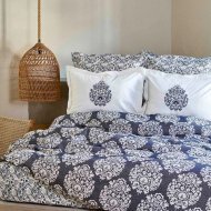 Постільна білизна Moni indigo індіго pike jacquard 200х220 євро svt-2000022285131 Постільна білизна Moni indigo індіго pike jacquard 200х220 євро svt-2000022285131