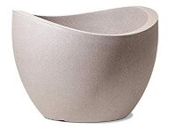 Кашпо для квітів Wave Globe пластик 30 гранітно-коричневий 53383