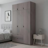 Шафа розпашна з антресоллю Doros Лукас 135х50х240 см Канноло (DRS-011883) Шафа розпашна з антресоллю Doros Лукас 135х50х240 см Канноло (DRS-011883)