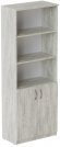 Шафа Анжело Ferrum-decor на 5 полиць з 2 дверима 1900x800x380 ДСП Бетон 16 мм (FRD-105066)