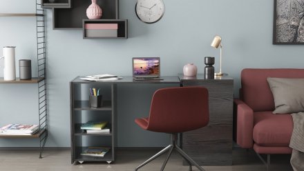 Стіл-тумба трансформер Смарт 1/2 Ferrum-decor 750x1450x600 ДСП Сосна Кембра 16 мм (FRD-105076)