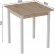 Стіл кухонний Ferrum-decor Дієго 75x80x80 Білий ДСП Сан-Марино 16мм (FRD-105653)