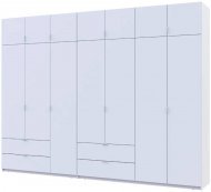 Шафа для одягу Doros Лукас Білий 3+4 ДСП 315х50х240 DRS-011689 (42005134) Шафа для одягу Doros Лукас Білий 3+4 ДСП 315х50х240 DRS-011689 (42005134)