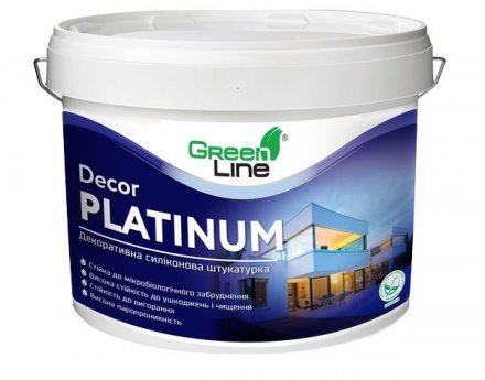 Декоративна силіконова штукатурка Decor Platinum Камінцева