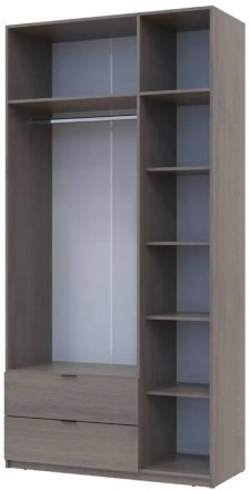 Шафа розпашна з антресоллю Doros Лукас 120х50х240 см Канноло (DRS-011884) Шафа розпашна з антресоллю Doros Лукас 120х50х240 см Канноло (DRS-011884)