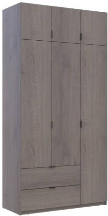Шафа розпашна з антресоллю Doros Лукас 120х50х240 см Канноло (DRS-011884) Шафа розпашна з антресоллю Doros Лукас 120х50х240 см Канноло (DRS-011884)