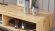 Тумба під ТВ Невада Ferrum-decor 45x100x38 Чорний метал ДСП Дуб Артизан 16 мм (FRD-106726)