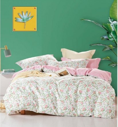 Постільна білизна сатин Karya євро svt-2000022299091 Постільна білизна сатин Karya євро svt-2000022299091