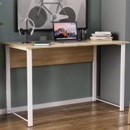 Письмовий стіл Ferrum-decor Курт 75x140x70 білий ДСП Дуб Сонома 16мм (FRD-102247) Письмовий стіл Ferrum-decor Курт 75x140x70 білий ДСП Дуб Сонома 16мм (FRD-102247)
