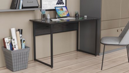 Комп'ютерний стіл Ferrum-decor Коди 75x120x60 чорний ДСП Сосна Кембра 16мм (FRD-103745) Комп'ютерний стіл Ferrum-decor Коди 75x120x60 чорний ДСП Сосна Кембра 16мм (FRD-103745)