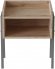 Тумба модульна Ferrum-decor Джузі 540x450x320 метал Сірий ДСП Дуб Сан-Марино 16 мм (FRD-102983)