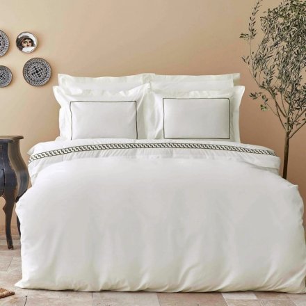 Постільна білизна ранфорс Danea siyah чорний євро svt-2000022285377 Постільна білизна ранфорс Danea siyah чорний євро svt-2000022285377