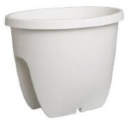 Кашпо на перила Balconia 30 см білий 41113800